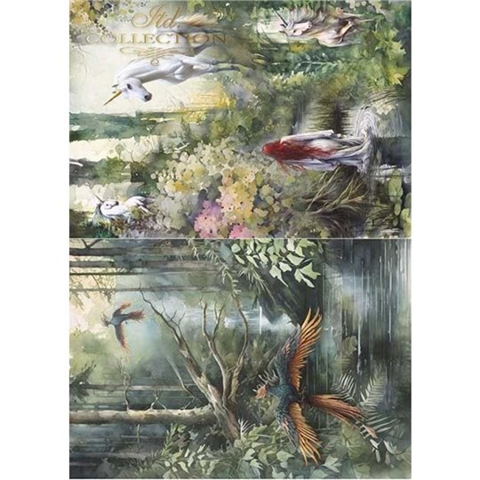 Papier de riz Fairytale A3