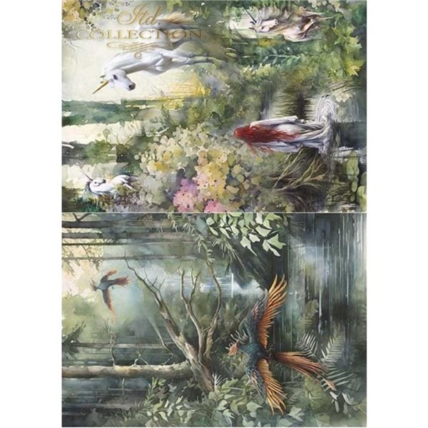 Papier de riz Fairytale A3