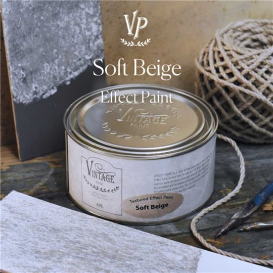 Peinture effet texture Vintage Paint Soft Beige 250ml