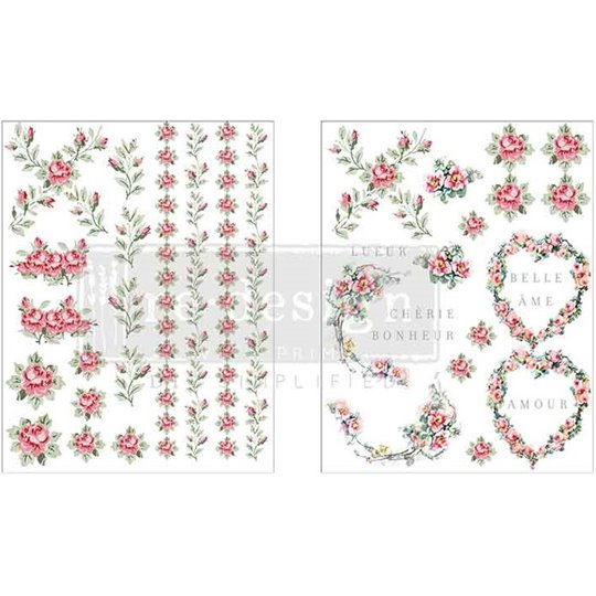 Transfert à l’eau H2O Redesign Nostalgic Blooms