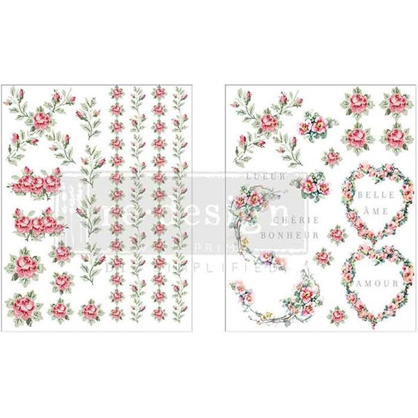 Transfert à l’eau H2O Redesign Nostalgic Blooms
