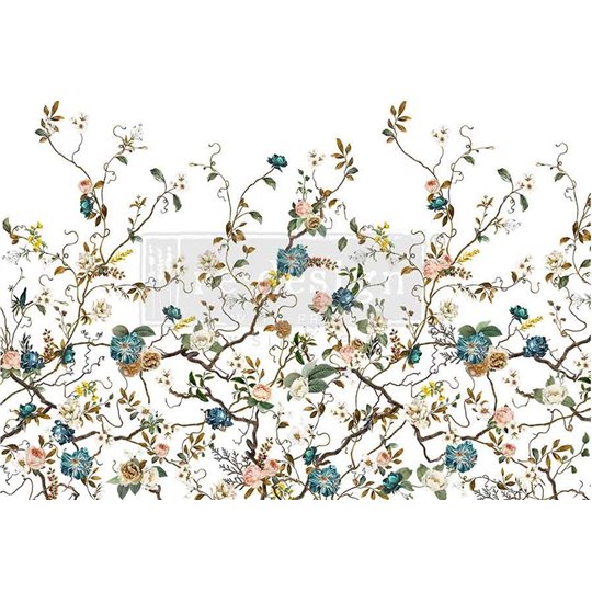 Transfert pelliculable Redesign Blue Vine 60x88cm