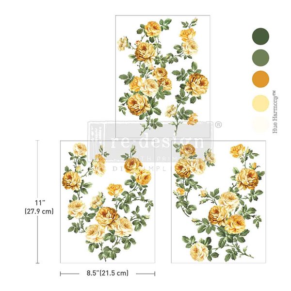 Transfert pelliculable Redesign Bouquet De Provence