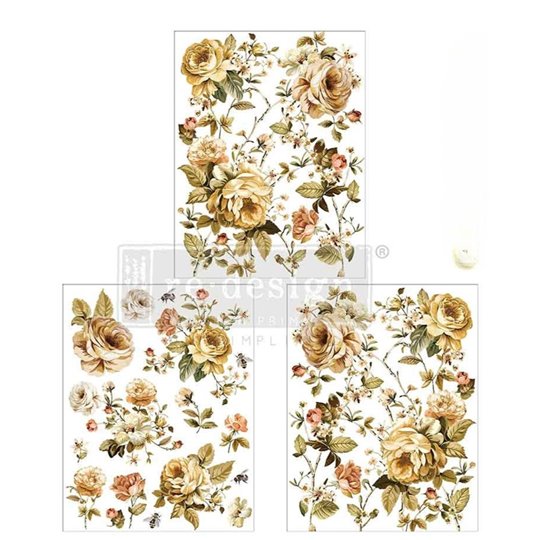 Transfert pelliculable Redesign Belle Époque Blooms