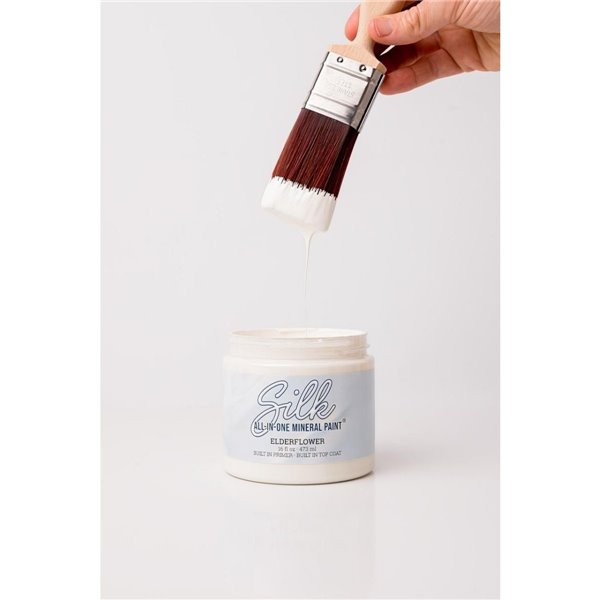 Peinture Silk Dixie Belle blanc Elderflower 4oz 118ml