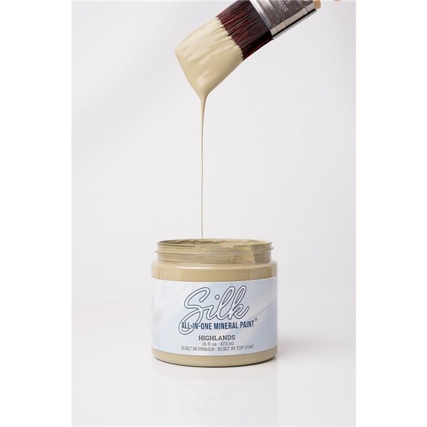 Peinture Silk Dixie Belle vert Highlands 16oz 473ml