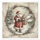 Set de 6 Papiers de riz assortiment Noel enchanté 15x15cm