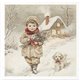 Set de 6 Papiers de riz assortiment Enfance de Noel 15x15cm