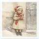 Set de 6 Papiers de riz assortiment Enfance de Noel 15x15cm