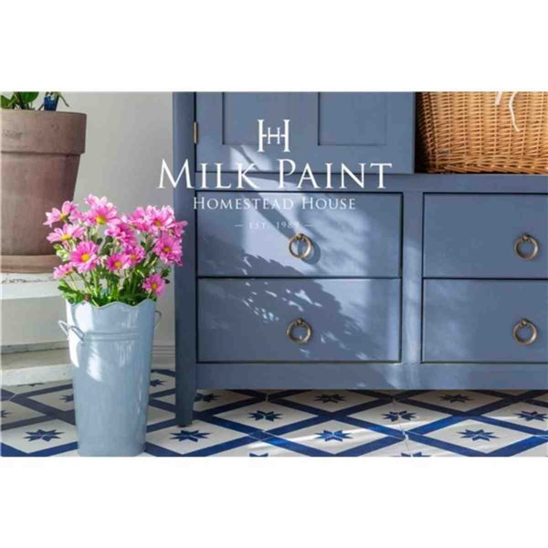 Peinture au lait Homestead bleu Kurbits Indigo 50g 