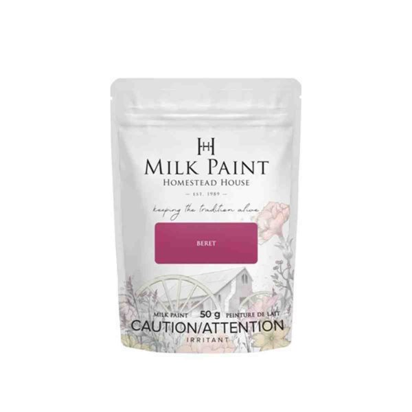 Peinture au lait Homestead fushia Beret 50g 