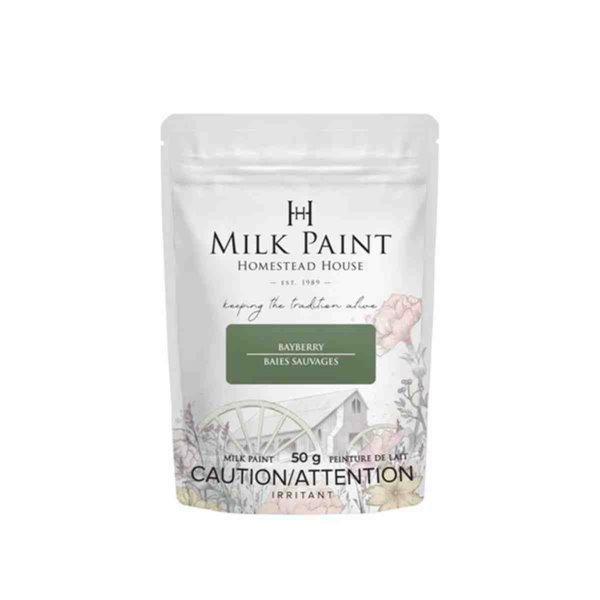 Peinture au lait Homestead vert Bayberry 50g 