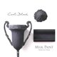 Peinture au lait Homestead Noir Coal Black 50g  