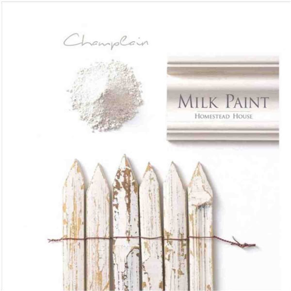 Peinture au lait Homestead blanc Champlain 50g 