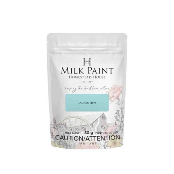 Peinture au lait Homestead bleu Laurentien 50g  