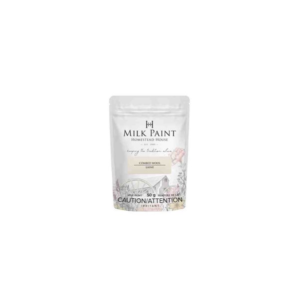 Peinture au lait Homestead beige Combed Wool 50g 