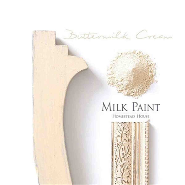 Peinture au lait Homestead crème Buttermilk Cream 50g 