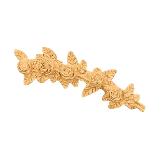 Moulure décorative guirlande de roses 3x9,5cm 