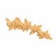 Moulure décorative guirlande de roses 3x9,5cm 