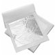 Feuilles de dorure argent carnet 25 feuilles 14x14cm