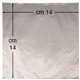 Feuilles de dorure argent carnet 25 feuilles 14x14cm