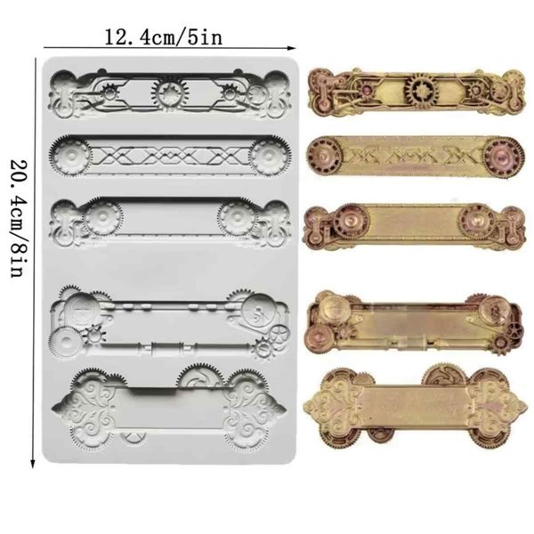 Moule en silicone Steampunk 