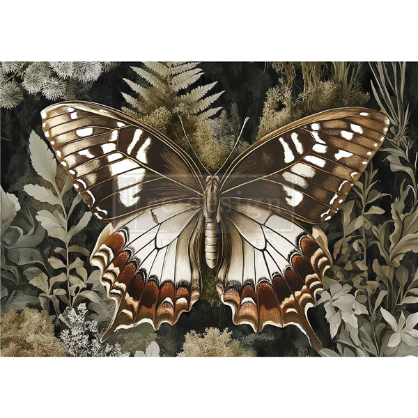 Papier fibre pour découpage Redesign A3 Rustling Wings