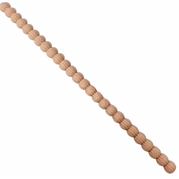 Moulures en longueur bois perles 1x50cm
