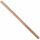 Moulures en longueur bois perles 1x50cm