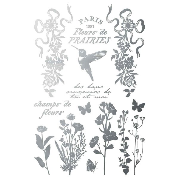 Transfert Foil IOD Papillon 8fe 20x30cm
