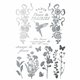 Transfert Foil IOD Papillon 8fe 20x30cm