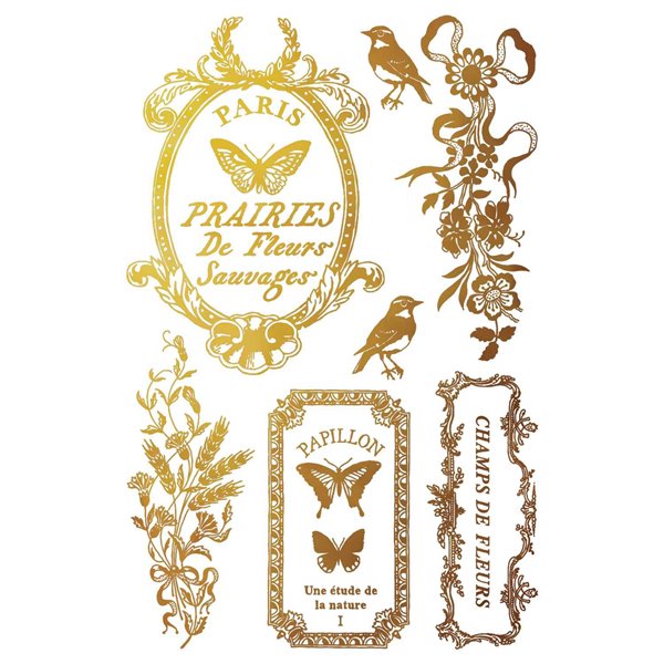 Transfert Foil IOD Papillon 8fe 20x30cm