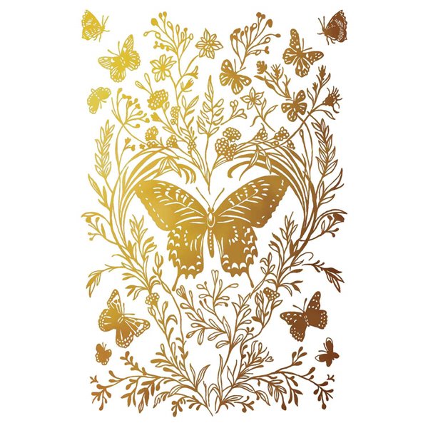 Transfert Foil IOD Papillon 8fe 20x30cm