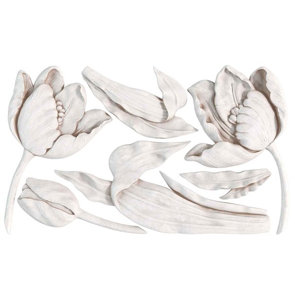Moule silicone IOD Tulips 15x25cm
