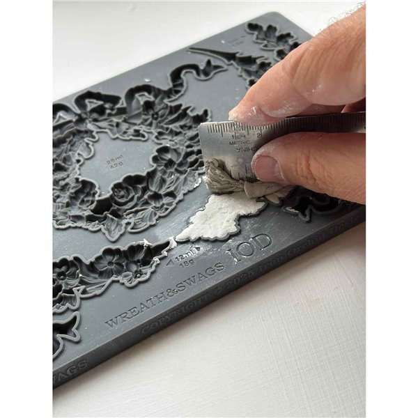 Moule silicone IOD Wreath & Swags 15x25cm