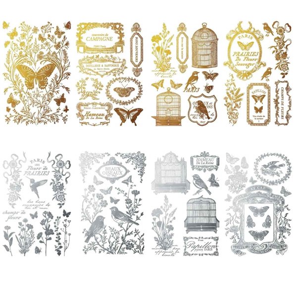 Transfert Foil IOD Papillon 8fe 20x30cm