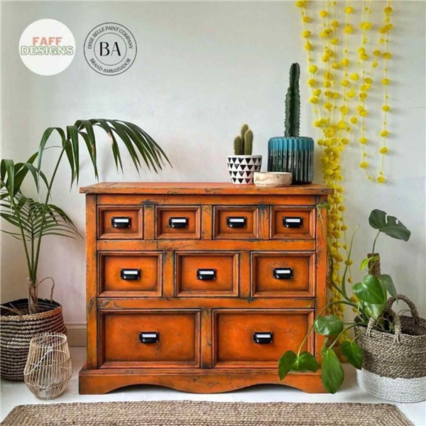 Peinture Dixie Belle orange Florida Orange 16oz 473ml