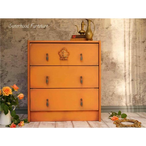 Peinture Dixie Belle orange Florida Orange 16oz 473ml