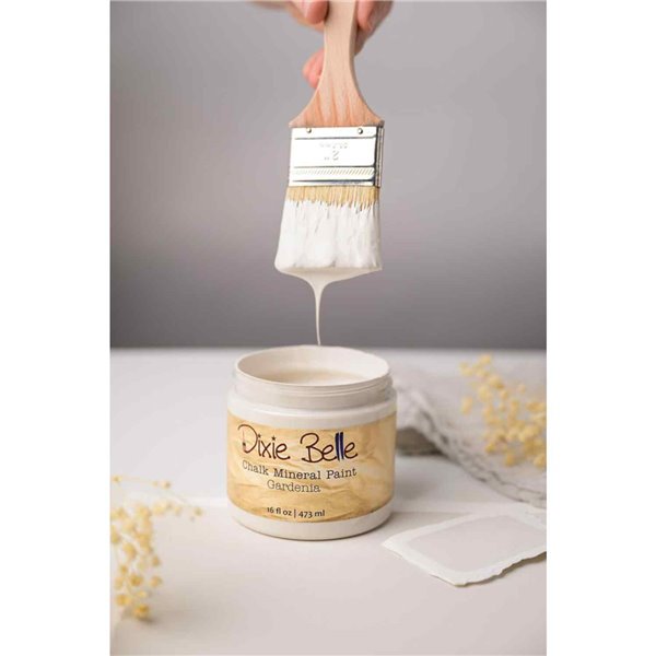 Peinture Dixie Belle blanc Gardenia 16oz 473ml 