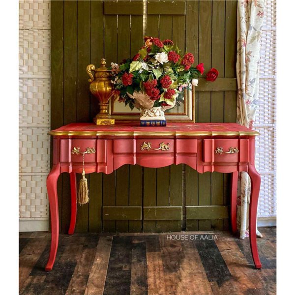 Peinture Dixie Belle rouge Rustic Red 16oz 473ml