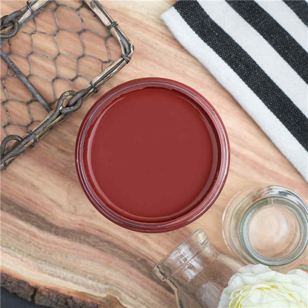 Peinture Dixie Belle rouge Rustic Red 16oz 473ml