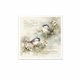 Assortiment papiers de riz x6 15x15cm oiseaux