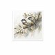 Assortiment papiers de riz x6 15x15cm oiseaux lapins fleurs