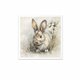 Assortiment papiers de riz x6 15x15cm oiseaux lapins fleurs