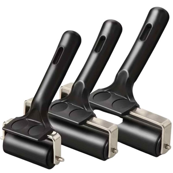 Rouleau Brayer caoutchouc x3 15cm 10cm 5.9cm 