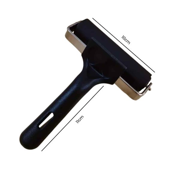 Rouleau Brayer caoutchouc x3 15cm 10cm 5.9cm 
