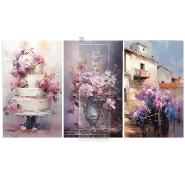Papier de soie décoratif Redesign Lilac Lush Celebration 48x76cm