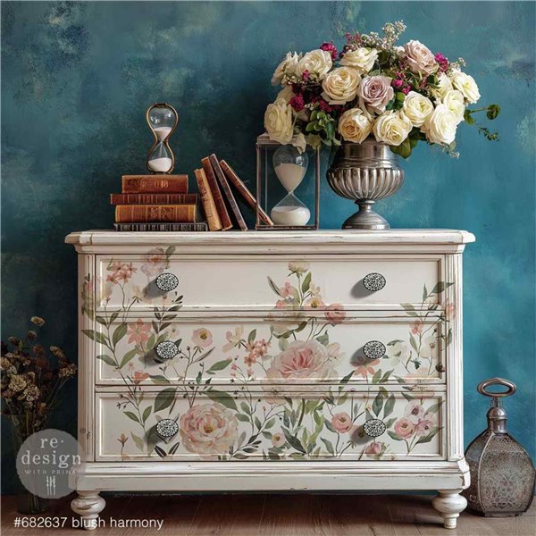 Transfert pelliculable Redesign Blush Harmony 61x89cm 4fe