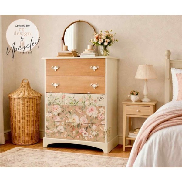 Transfert pelliculable Redesign Blush Harmony 61x89cm 4fe