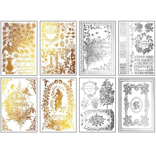 Transfert pelliculable IOD Athenaeum 8fe 20x30cm / SUR COMMANDE